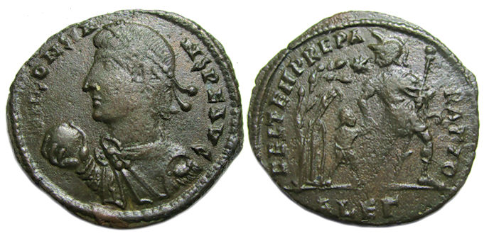Constans Ae Follis : FTR type : Soldier and Barbarian